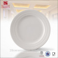 Ceramics Plate, Porcelain round plate, Ceramic chinaware for hotel